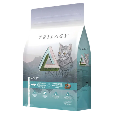 Trilogy Adult Cat Barramundi 1.8Kg Trilogy