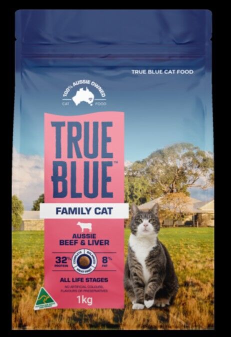 True Blue Cat Aussie Beef & Liver 1Kg 