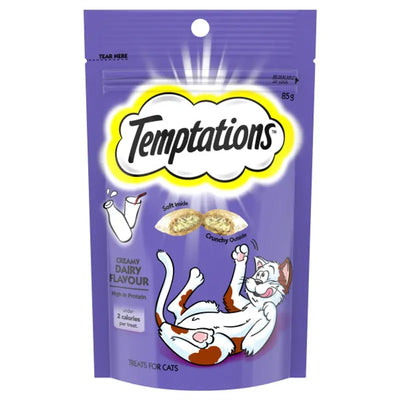 Temptations Snacks Creamy Dairy 85G 6Pack(395259)
