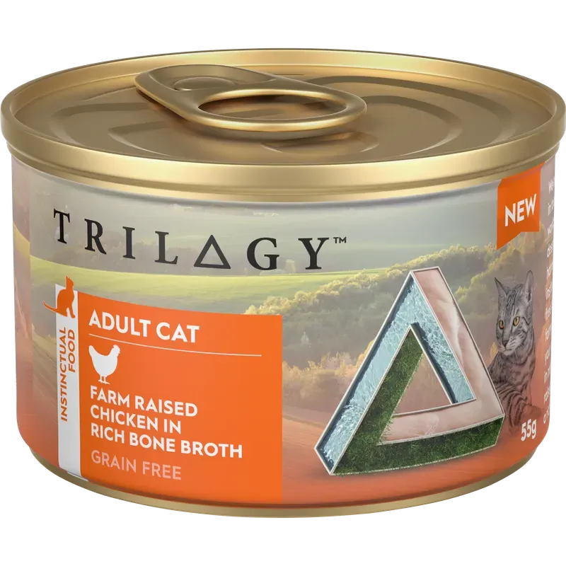 Trilogy Adult Chicken In Bone Broth 85G 24Pk (Om24) Trilogy