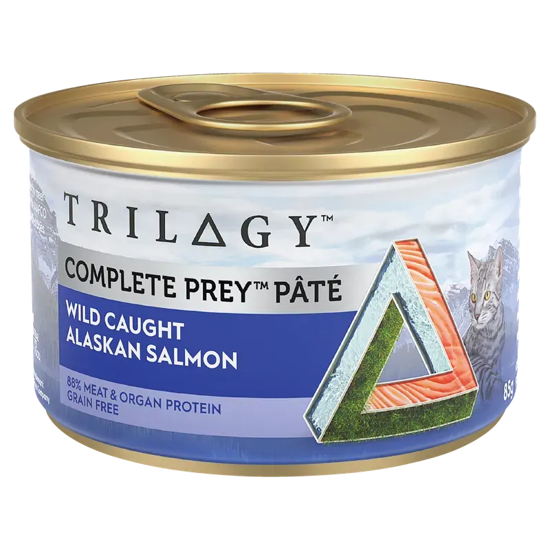 Trilogy Complete Prey Pate Salmon 85G 24Pk (Om24)