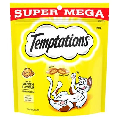 Temptations Snacks Tasty Chicken 350G 5Pk(Om5) Temptation