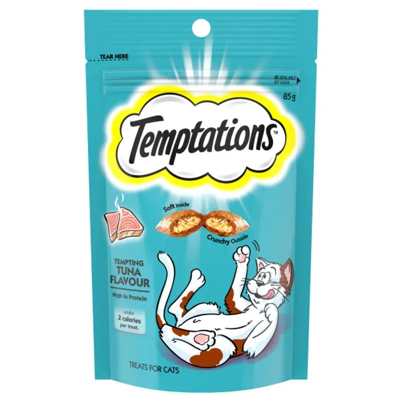Temptations Snacks Tempting Tuna 85G 6Pk (Om6) 