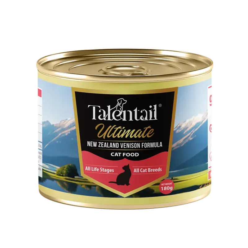 Talentail Ultimate New Zealand Venison Cat 180G X12 (Om12) 