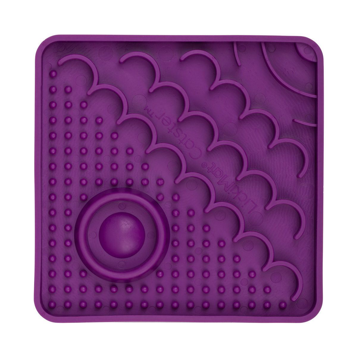 Lickimat Catster Slow Food Bowl Anti-Anxiety Mat for Cats Lickimat