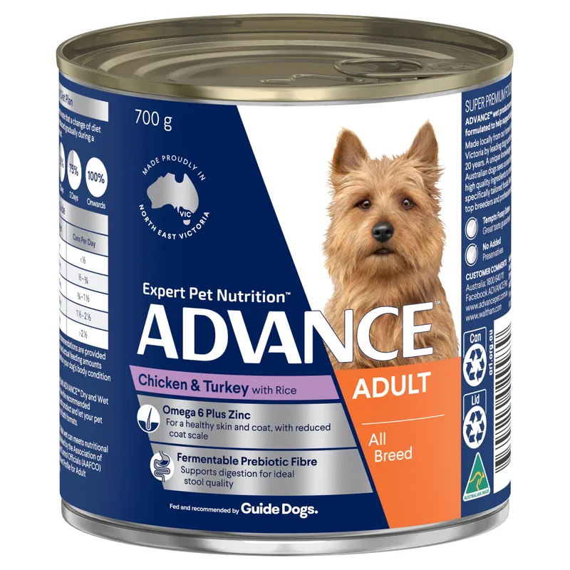 Advance Dog All Brd Ad Chk Trk Rice 700G 12Pk(Om12) Advance