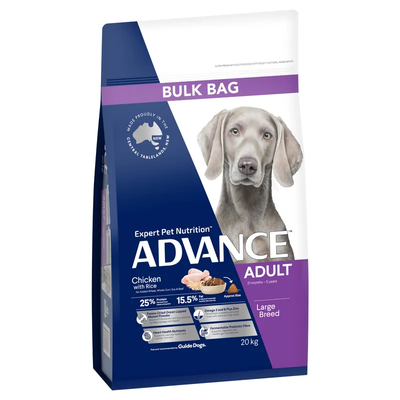 Advance Dog Adult Large Breed Chicken Rice 20Kg Advance