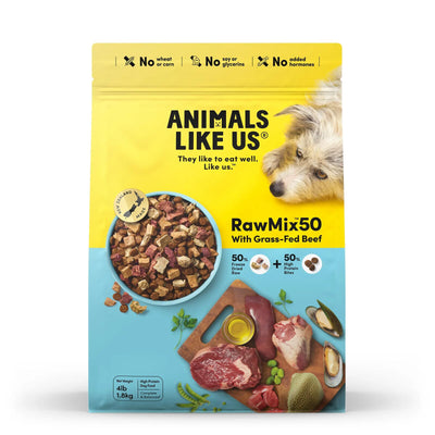 Animals Like Us Dog Rawmix50 Grass-Fed Beef 1.8Kg Animals Like Us