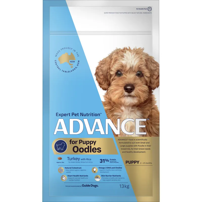 Advance Dog Oodles Puppy 13Kg Advance