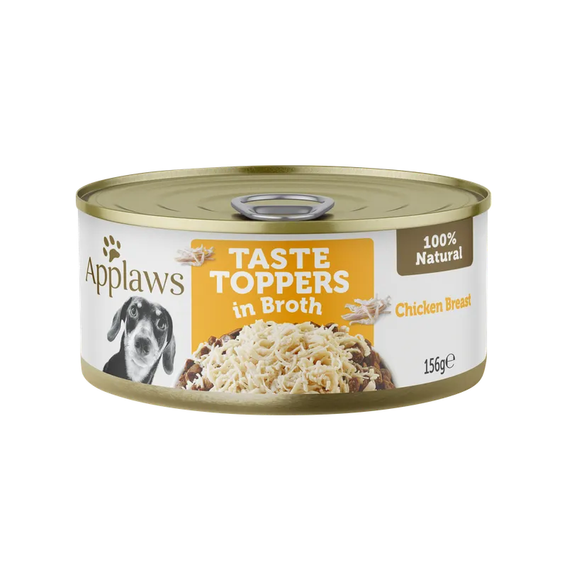 Applaws Dog Taste Toppers Chkn In Broth 156G 16Pk(Om16) Applaws