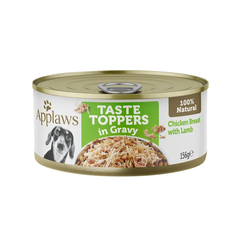 Applaws Dog Taste Toppers Chkn Lamb In Gravy 156G 16Pk(Om16) Applaws
