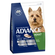 Advance Dog Adult Small Breed Turkey With Rice 8Kg Advance