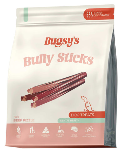 Bugsys  Bully Sticks 100G  