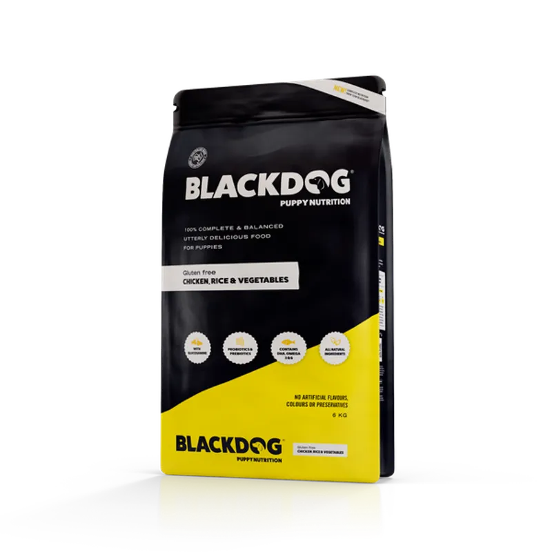 Black Dog Puppy Chicken & Rice 6Kg Black Dog