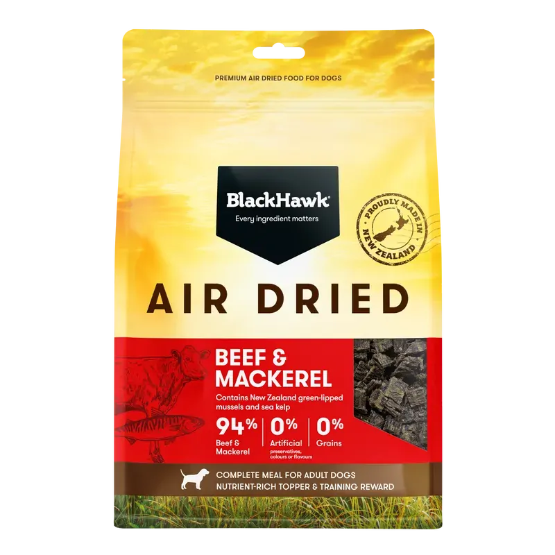 Black Hawk Air Dried Beef/Fish 450G 