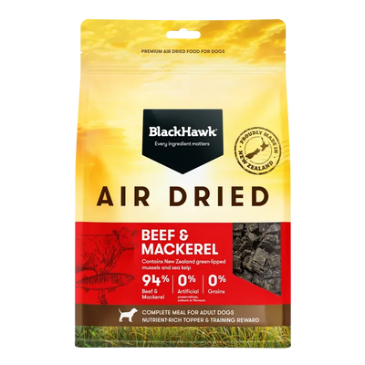 Black Hawk Air Dried Beef/Fish 450G 