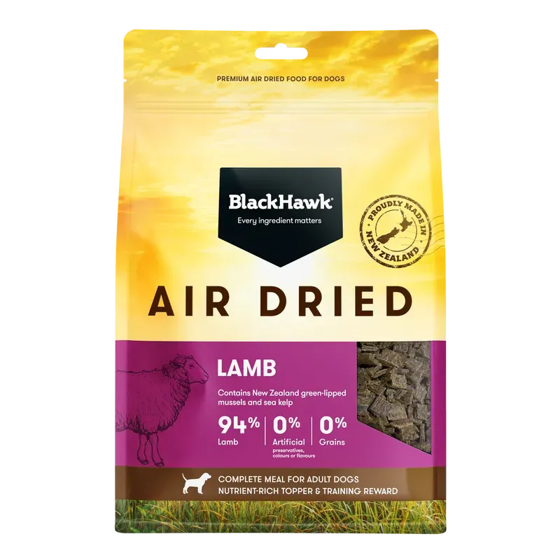 Black Hawk Air Dried Lamb 450G  