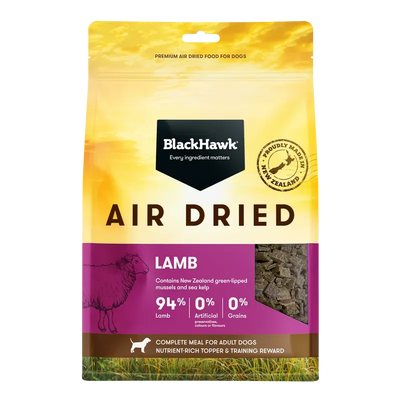 Black Hawk Air Dried Lamb 450G  