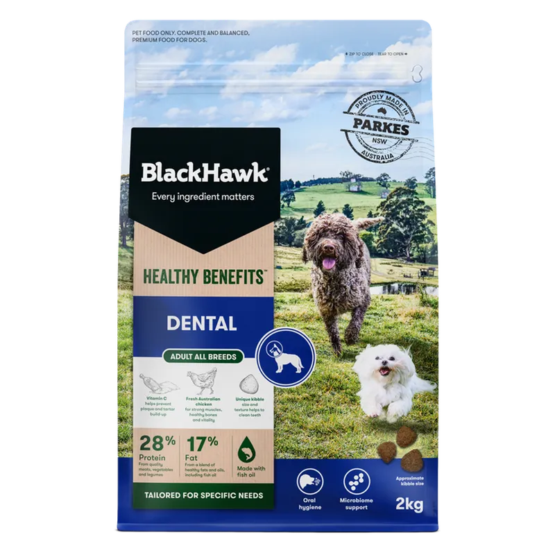 Black Hawk Healthy Benefits Dental 2Kg Black Hawk