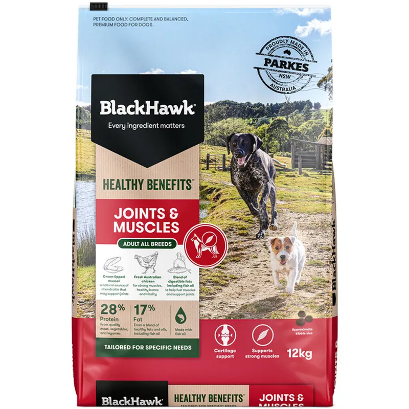 Black Hawk Healthy Benefits Joints & Muscles 12Kg Black Hawk