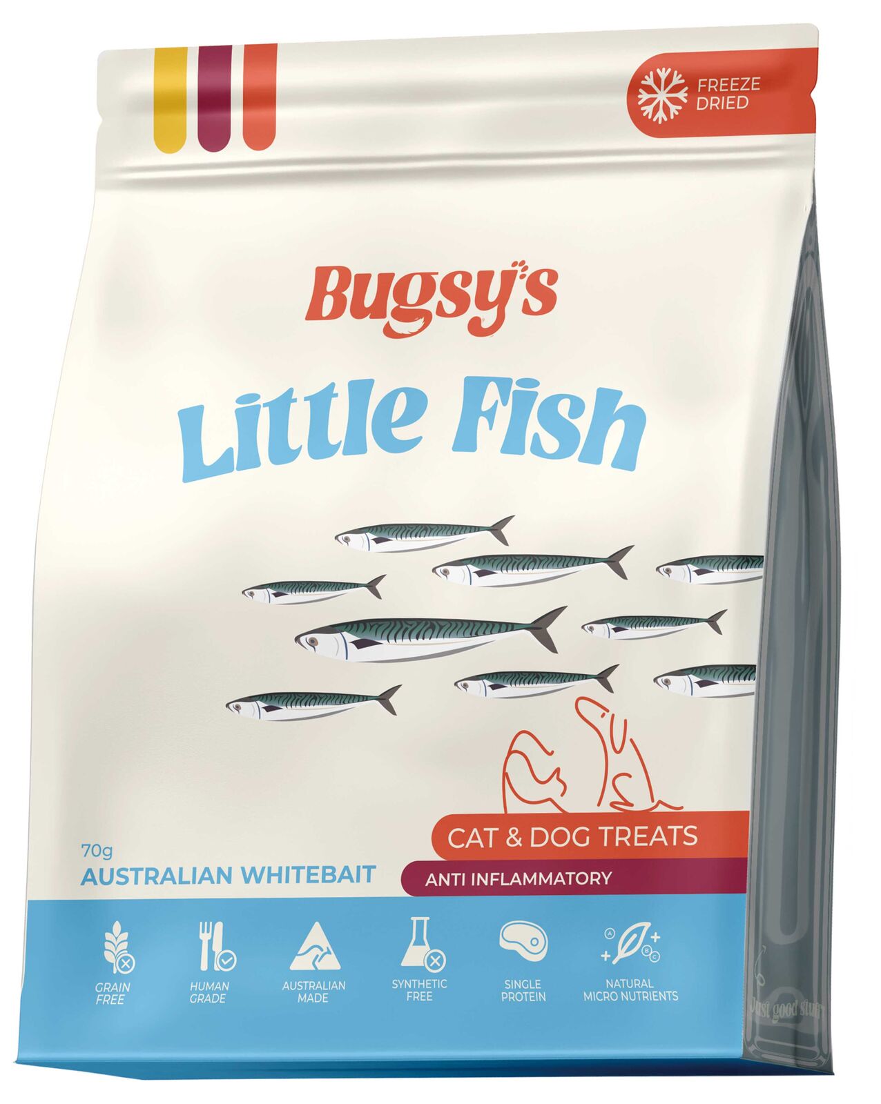 Bugsys Little Fish 70G  