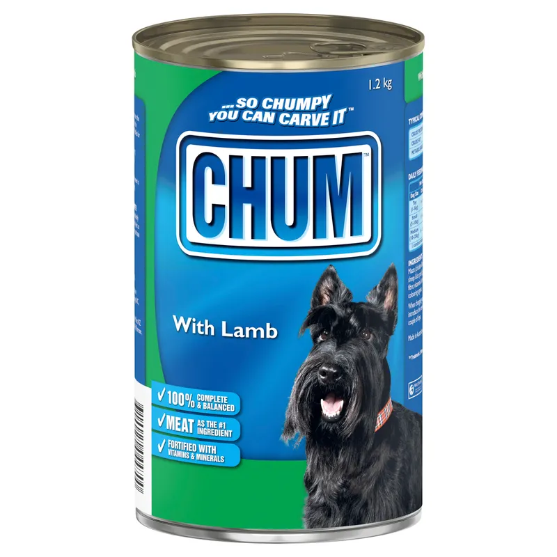 Chum Wet With Lamb 1.2Kg 12Pk (Om12)