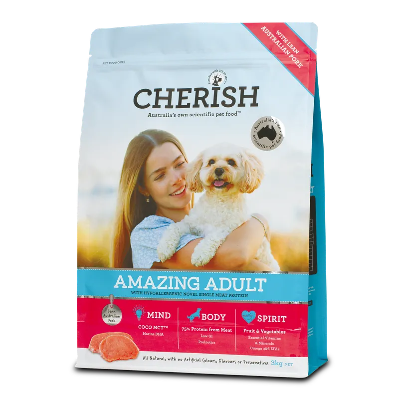 Cherish Amazing Adult Pork 3Kg Cherish