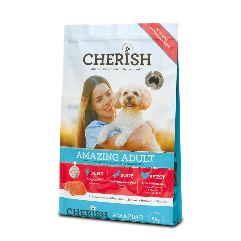 Cherish Amazing Adult Pork 8Kg Cherish