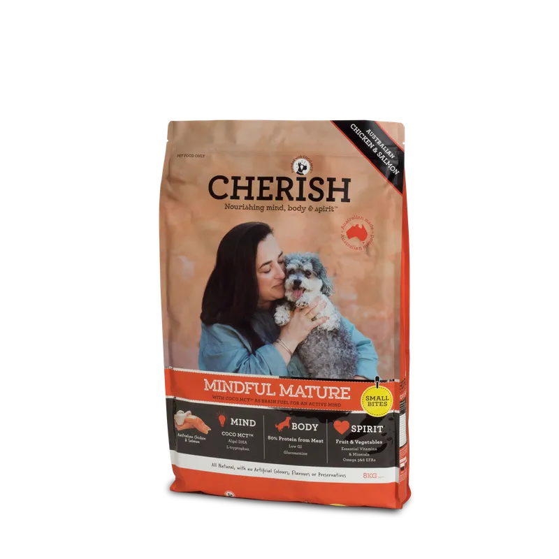 Cherish Mindful Mature Small Bites 8Kg Cherish