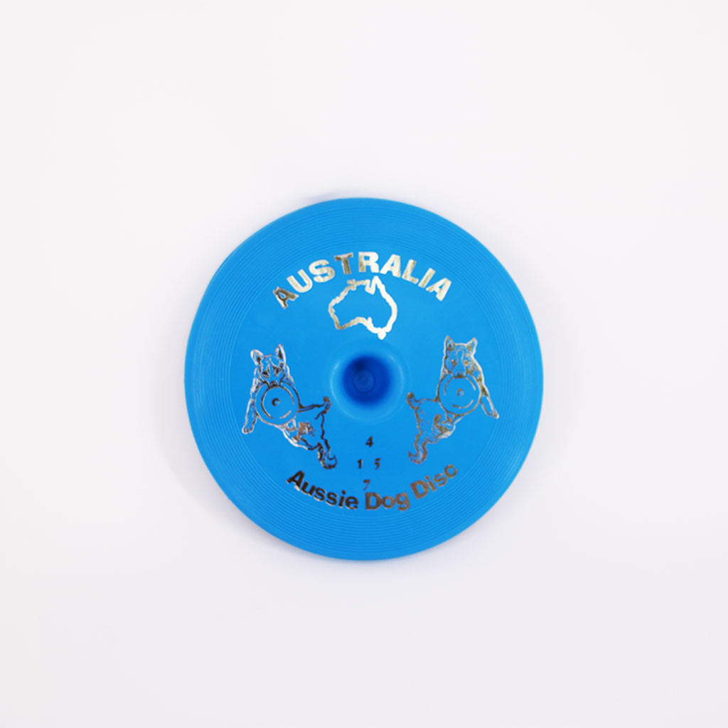 Aussie Dog Disc Floppy Blue Aussie Dog
