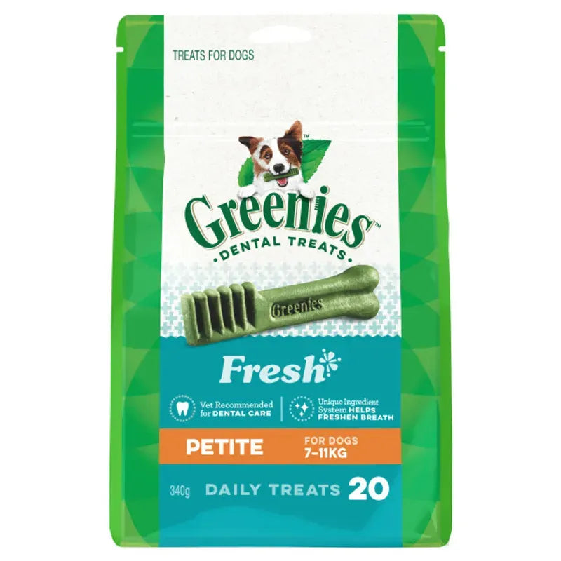Greenies Dog Fresh Treat Pack Petite 340G 
