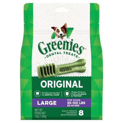 Greenies Dog Treat Pack Large 340G 