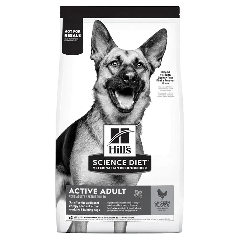 Hills Dog Adult Active 20Kg  