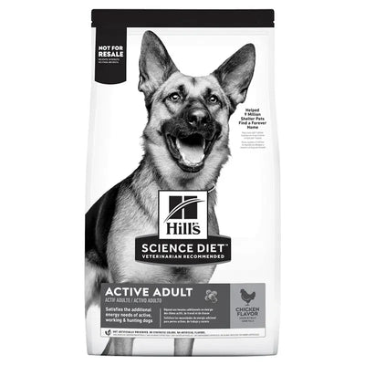Hills Dog Adult Active 20Kg  