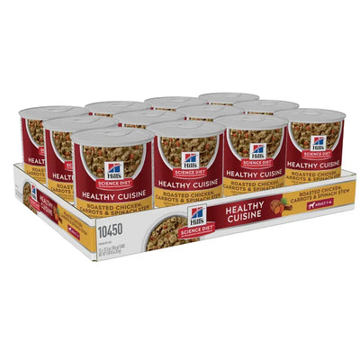 Hills Dog Adult Chkn & Carrot Stew 354G 12Pk(Om12) 