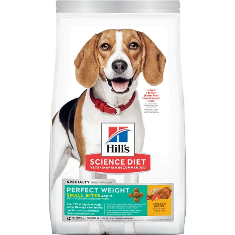 Hills Dog Adult Perfect Weight Small Bites 5.44Kg 