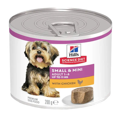 Hills Dog Adult Small & Mini With Chicken 200G 12Pk (Om12) Hills
