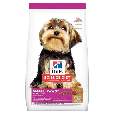 Hills Dog Adult Small Paws Lamb & Rice 2.04Kg 