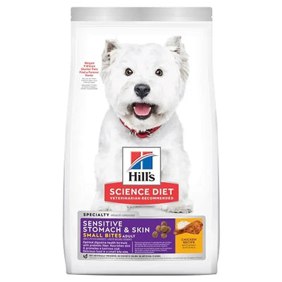 Hills Dog Adult Sen Skin & Stom Small Bite 6.8Kg Hills