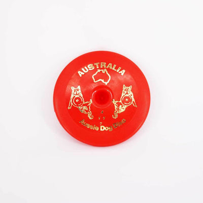Aussie Dog Disc Hard Red Aussie Dog