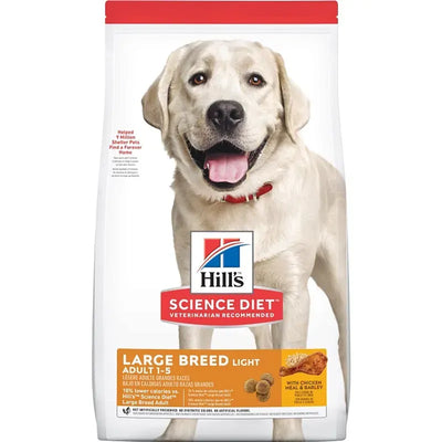 Hills Dog Adult Light Large Breed 12Kg 
