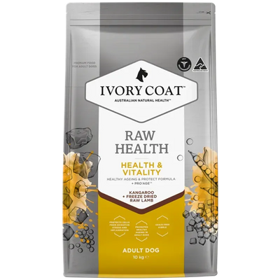 Ivory Coat Raw Health Dog Health & Vitality 10Kg 