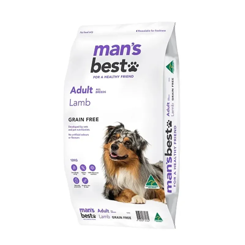 Man'S Best Adult Lamb 12Kg  