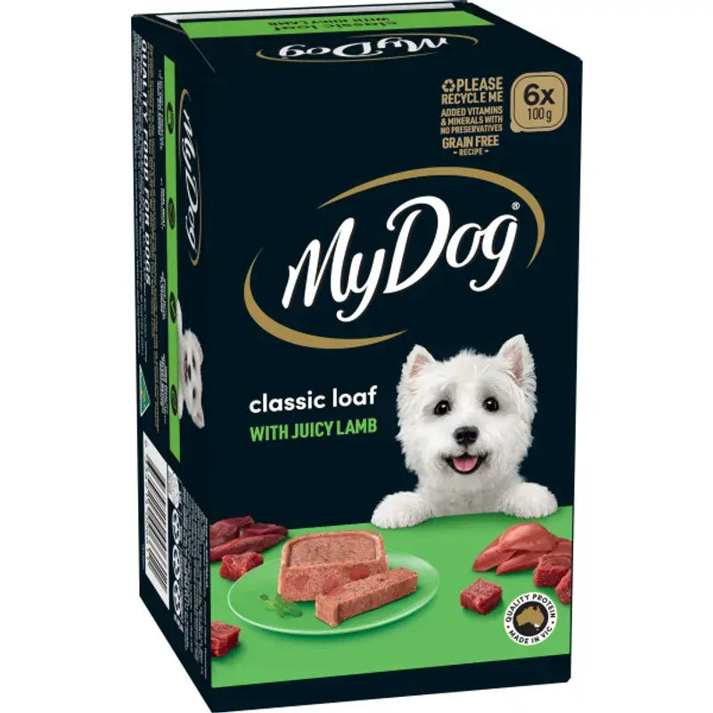 My Dog Wet Lamb Classic Svms 100G 1X6Pk My Dog