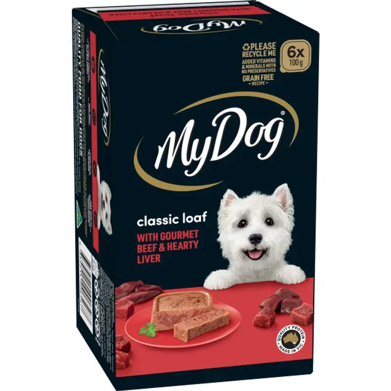 My Dog Wet Beef & Liver Svms 100G 1X6Pk My Dog