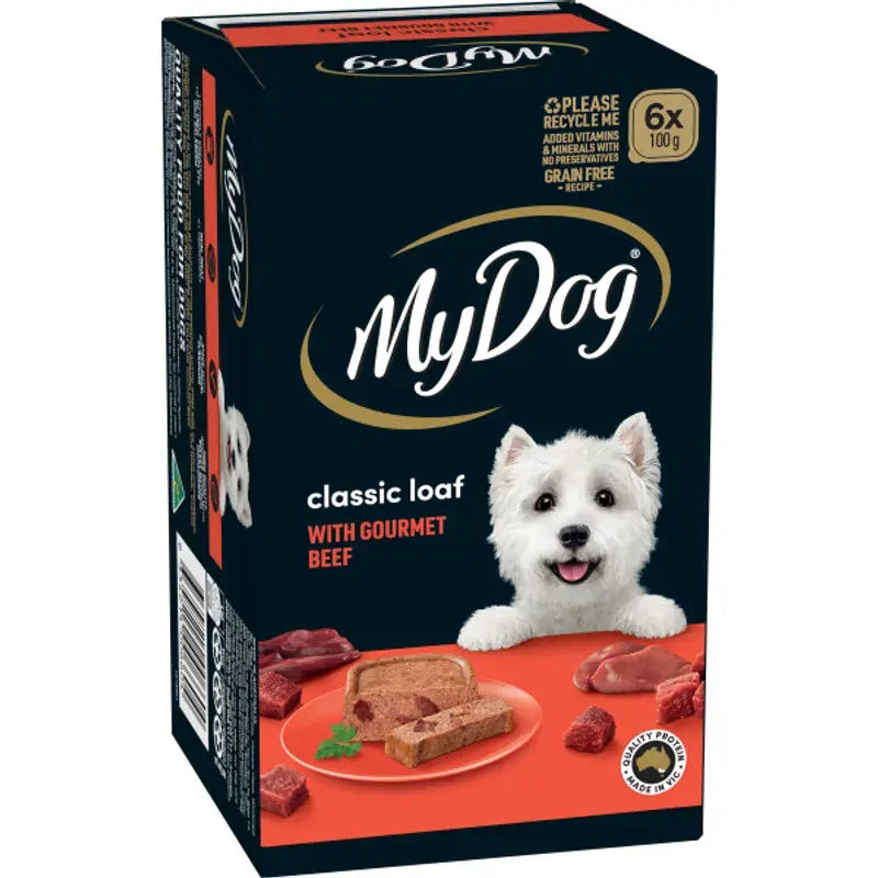 My Dog Wet Gourmet Beef Svms 100G 1X6Pk My Dog