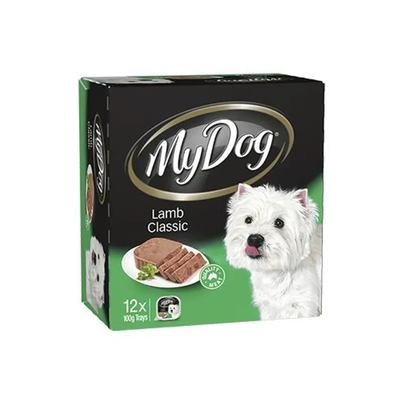 My Dog Wet Lamb Classic 100G 12Pk (Om12) My Dog