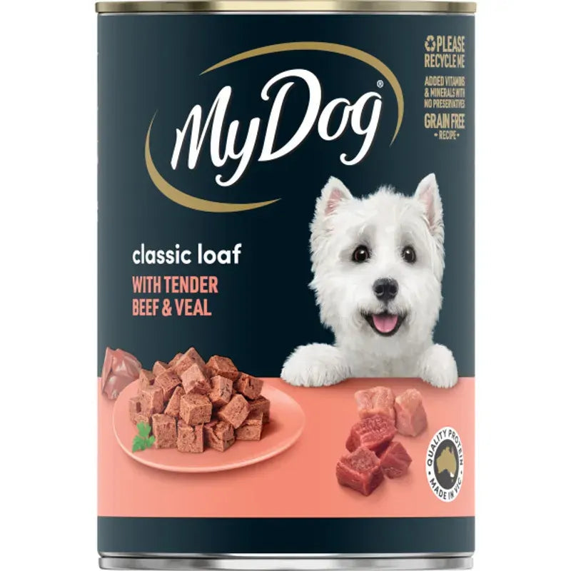 My Dog Wet Beef And Veal 400G 24Pk (Om24) My Dog