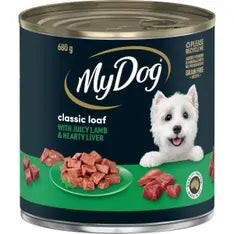 My Dog Wet Country Lamb And Liver 680G 12Pk(Om12) My Dog