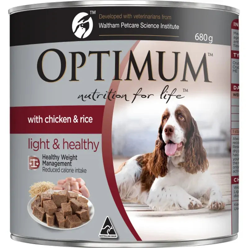 Optimum Dog Ad Wght Mangmnt Chk Rc 680G 12Pk(Om12) 